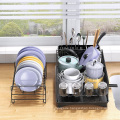 2 Tier Compact Kitchen Dish Rack